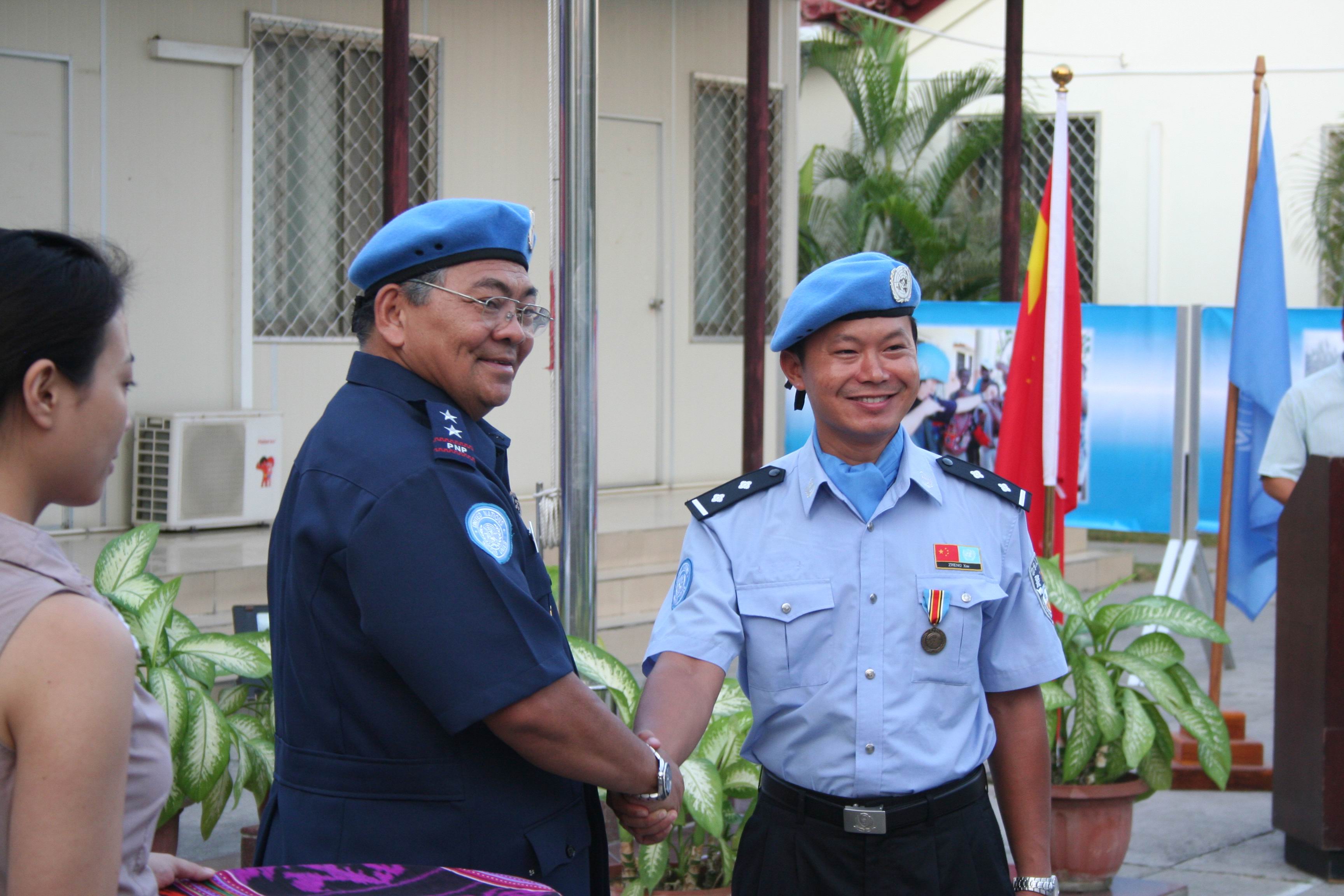 用青春熱血為金盾增輝