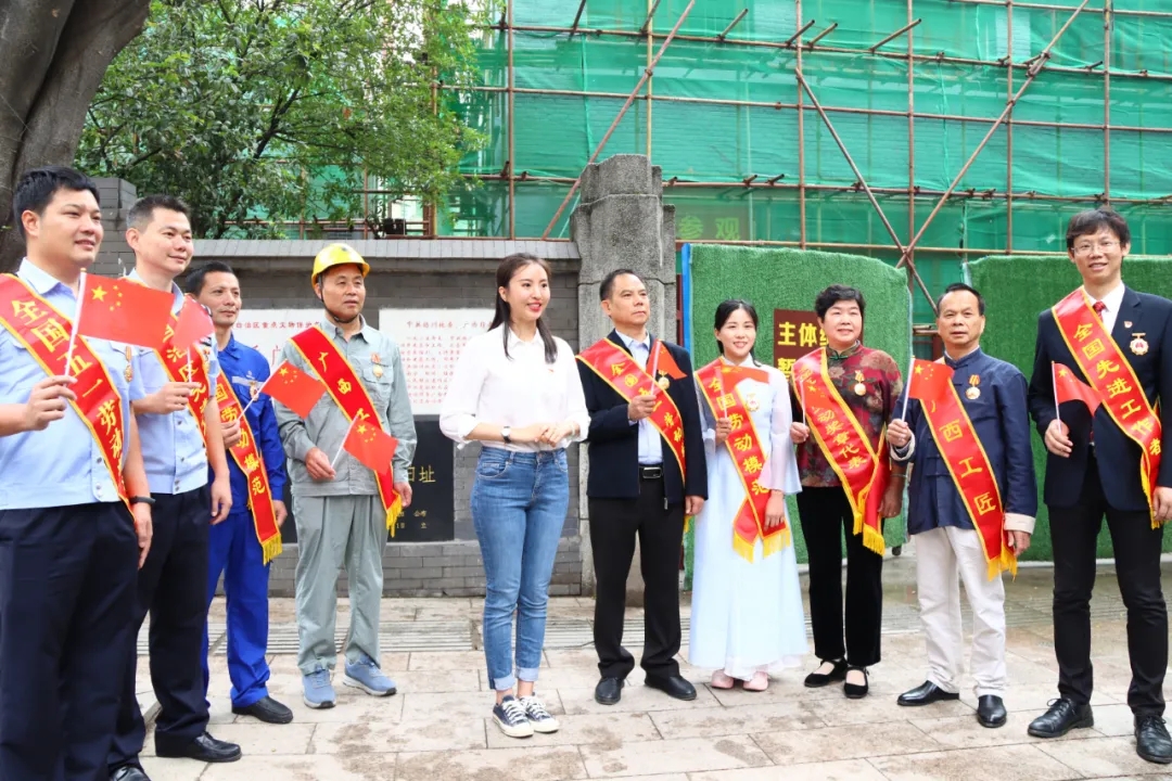 廣西慶“五一”特別節(jié)目拍攝現(xiàn)場，很燃！