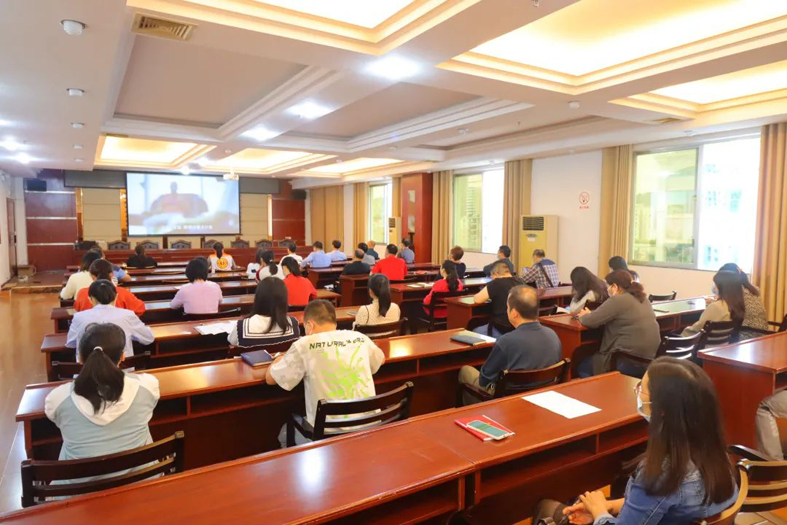 【清廉機關建設】梧州市總工會組織觀看警示教育片