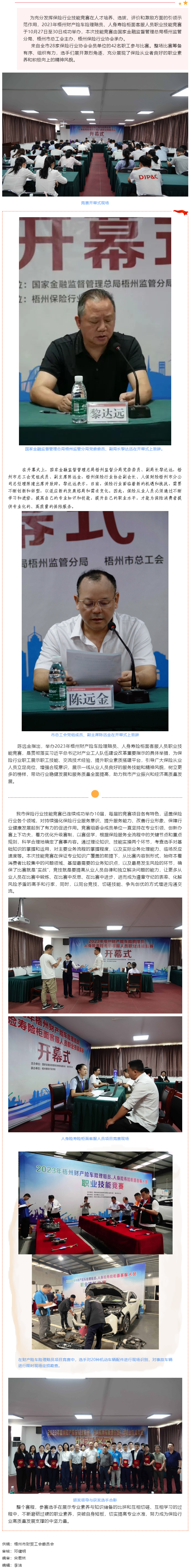 技能競(jìng)賽促提升 保險(xiǎn)服務(wù)展風(fēng)采&mdash;&mdash;2023年梧州財(cái)產(chǎn)險(xiǎn)車(chē)險(xiǎn)理賠員、人身壽險(xiǎn)柜面客服人員職業(yè)技能競(jìng)賽成.png