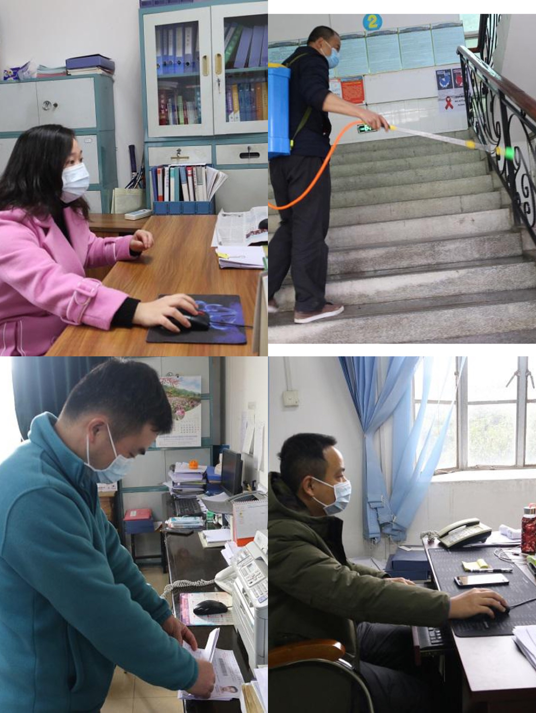 在戰(zhàn)“疫”場上，活躍著一群工會骨干