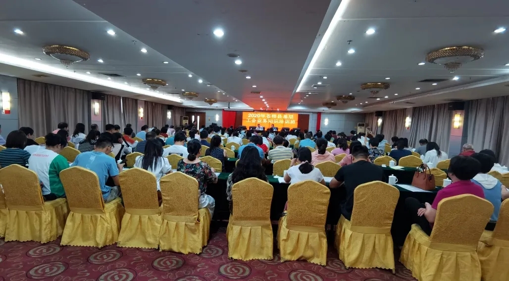 蒼梧縣總工會(huì)召開2020年基層工會(huì)業(yè)務(wù)知識(shí)培訓(xùn)班暨消費(fèi)扶貧部署會(huì)