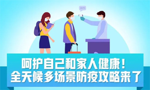 收好！全天候多場景防疫攻略來了